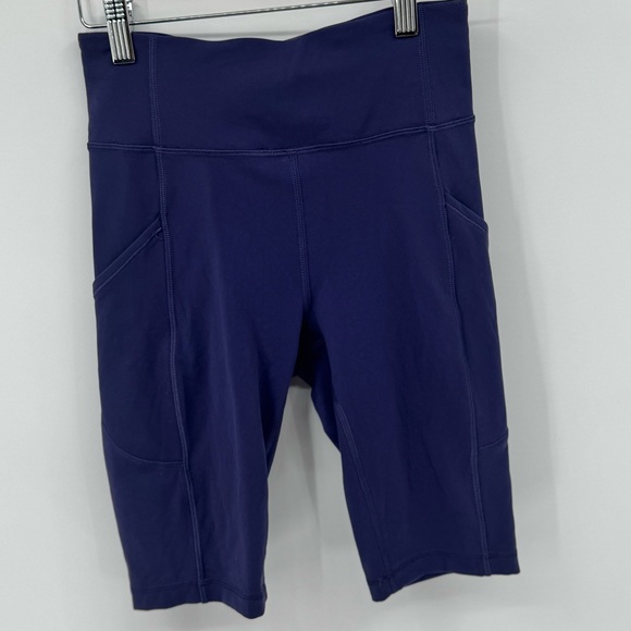 lululemon athletica Pants - Lululemon Wunder Train High-Rise Short 8” Purplish Blue Size 4 Everlux